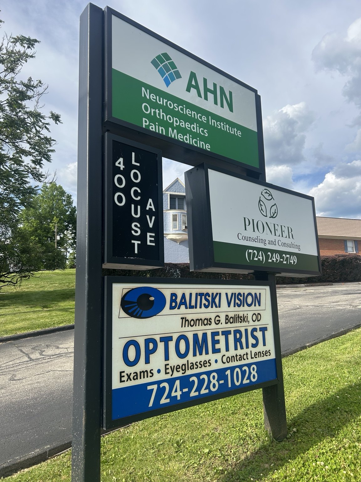 Balitski Vision exterior office sign
