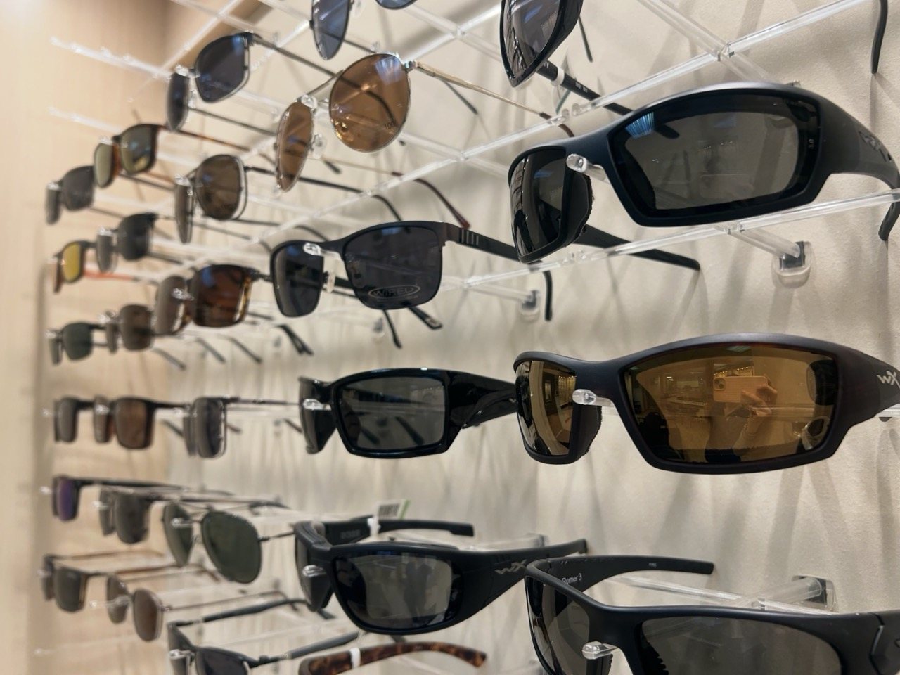 Sunglasses on display at Balitski Vision